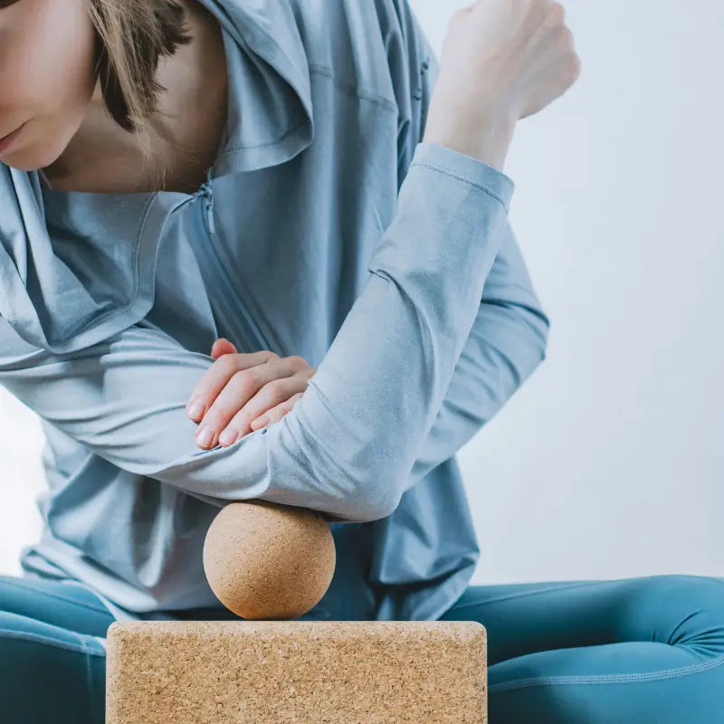 Pack 2 Boules de Massage en Liège - Spécial Dos et Pieds